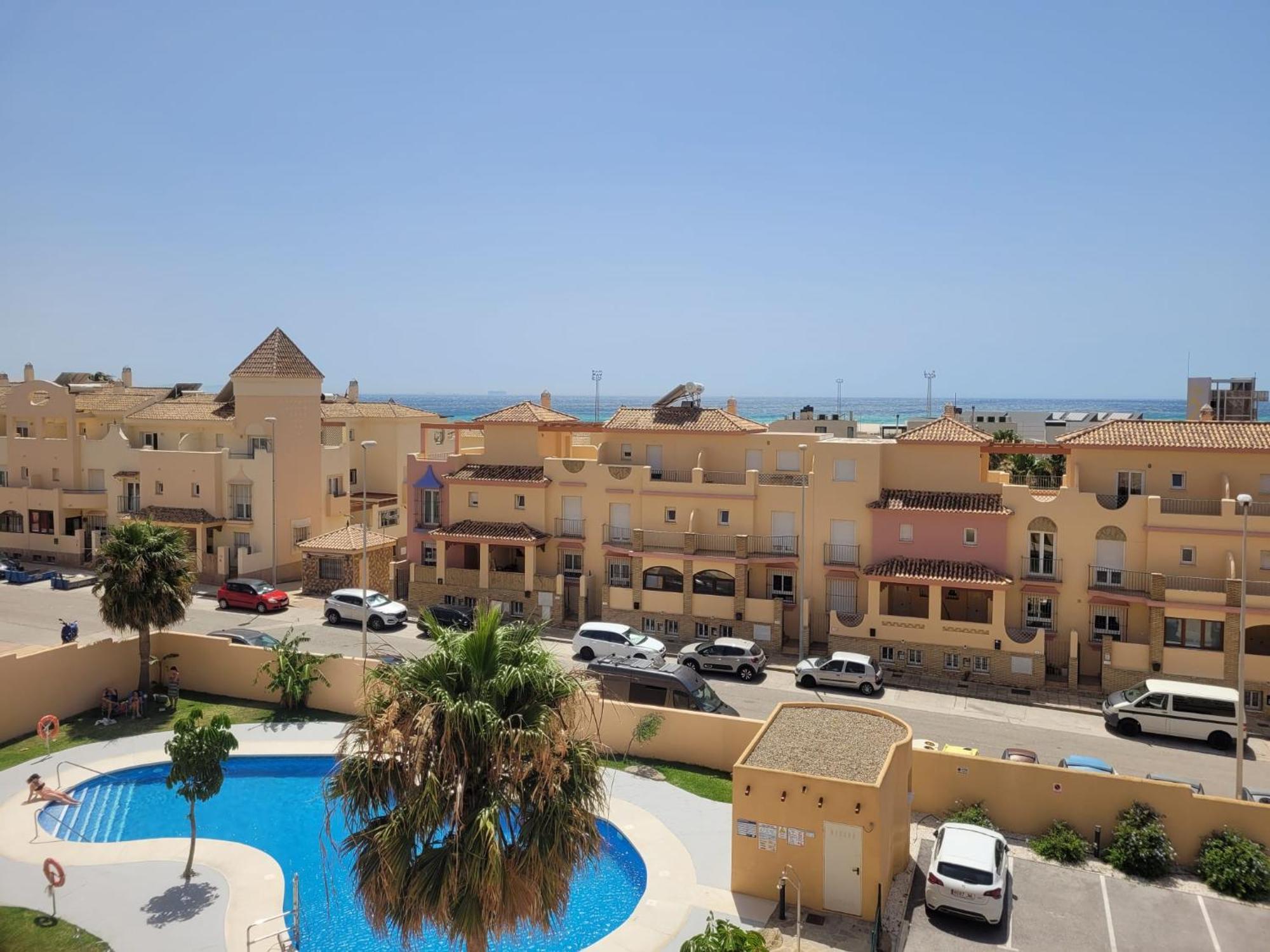 Atlantis Luxury Apartment Tarifa- Views, Parking, Wifi, Aircon, Swimming Pool Exterior foto